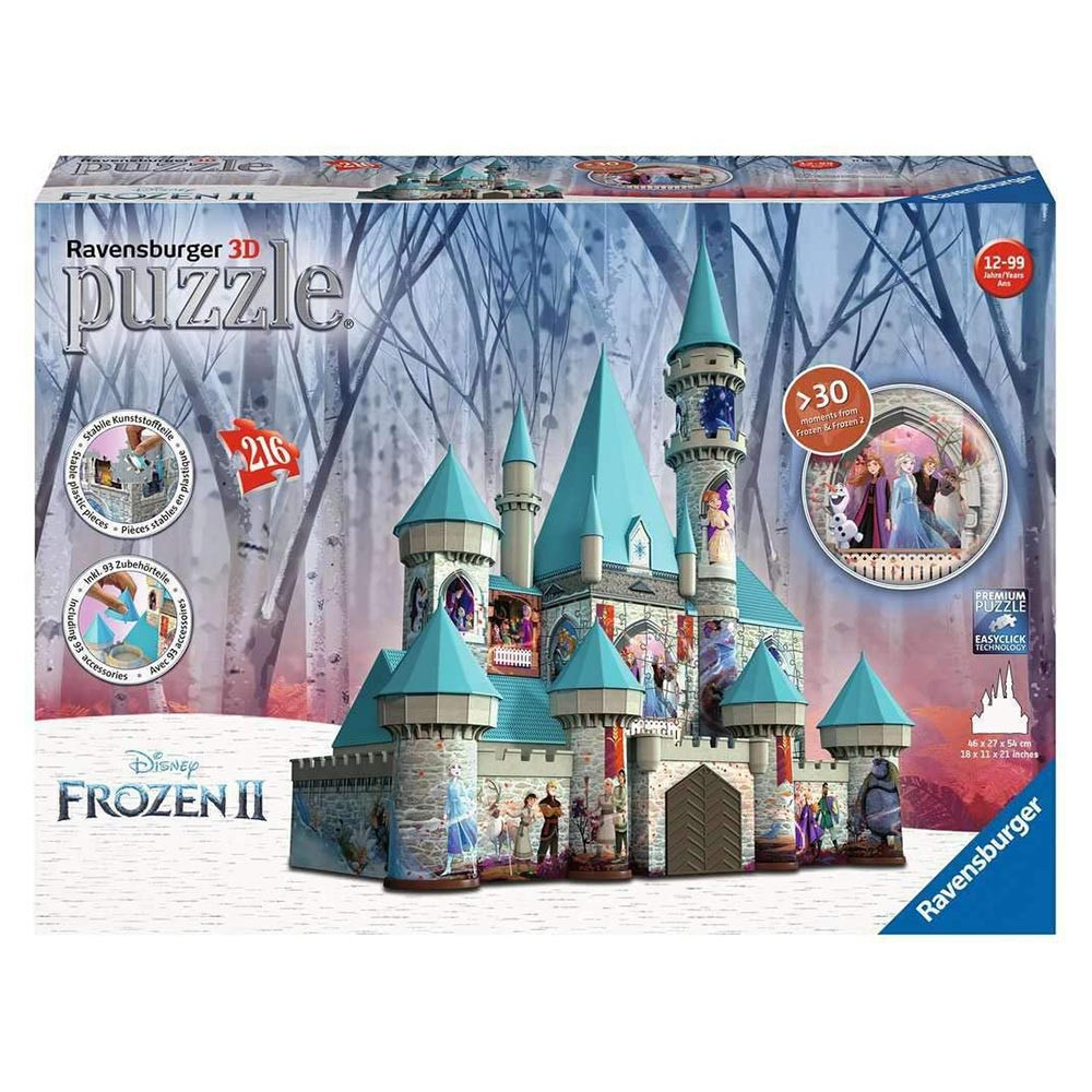 Ravensburger Frozen 2 Castle 216 Piece 3D Jigsaw Puzzle